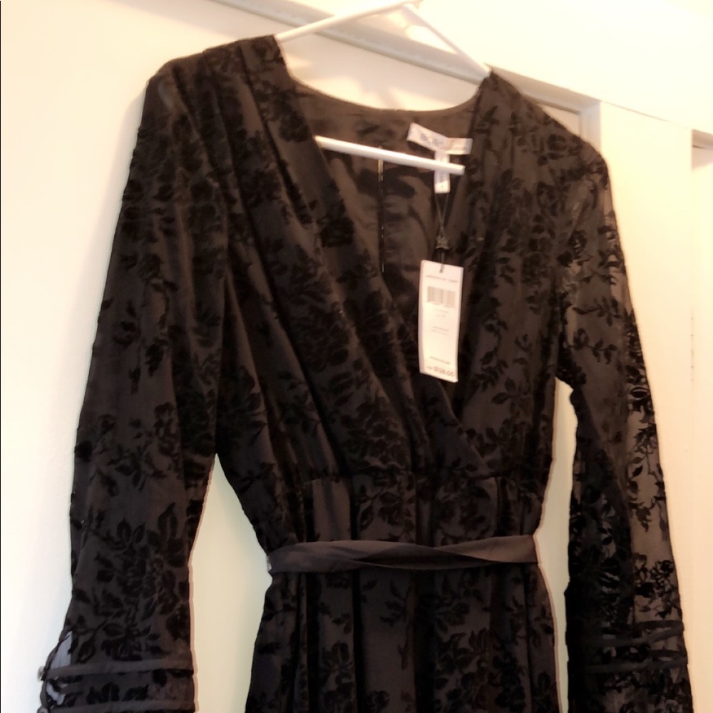 BCBG long Black dress